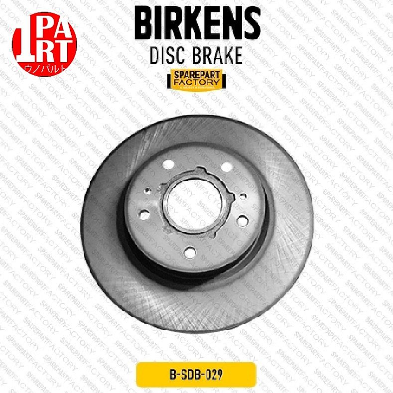 Disc Brake Piringan Rem Cakram Rotor Depan Birkens Suzuki Scross S-Cross SX4 16-ON Sudah Finishing dan Anti Karat SNI KAN OEM 55311M55K00