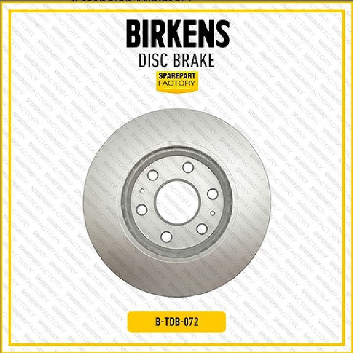 Disc Brake Piringan Rem Rotor Cakram Depan Birkens Toyota Hiace Premio 2019-Ke Atas SNI KAN OEM 43512-26200 4351226200