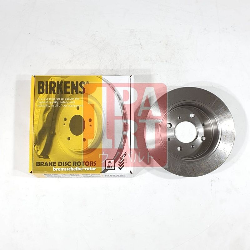 Disc Brake Piringan Rotor Cakram Belakang Birkens Honda Jazz City VTEC GD3 GD8 GD / Civic Genio / Estilo Estillo SNI KAN OEM 42510-SEL-T50 42510-SR2-G00 - foto 5