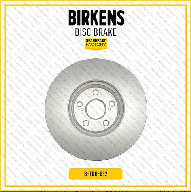 Disc Brake Piringan Rotor Cakram Birkens Depan Toyota Sienta 2016-Ke Atas SNI KAN OEM 42431-0D160 424310D160 Sudah Finishing dan Anti Karat