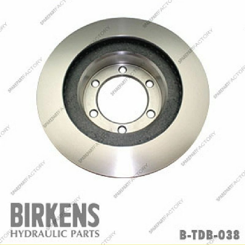 Disc Brake Piringan Rotor Cakram Birkens Toyota Land Cruiser Landcruiser Prado 90 3.0 Diesel Turbo 1996-2002 Depan SNI KAN OEM 43512-35210 43512-60120 4351235210 4351260120 - foto 3