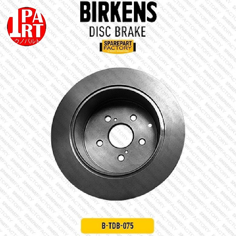 Disc Brake Rotor Piringan Cakram Birkens Alphard Vellfire ANH20 08-15 RR Belakang 42431-58020