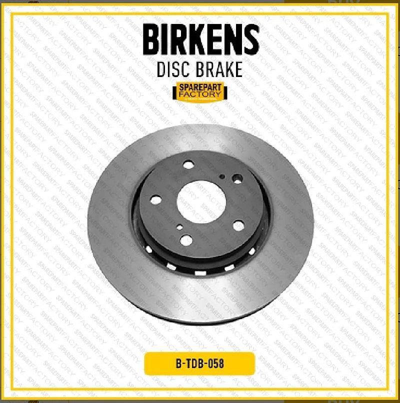 Disc Brake Rotor Piringan Cakram Birkens Toyota Alphard Vellfire ANH20 AGH30 ANH30 GGH30 2008-2023 FR Depan 43512-28190