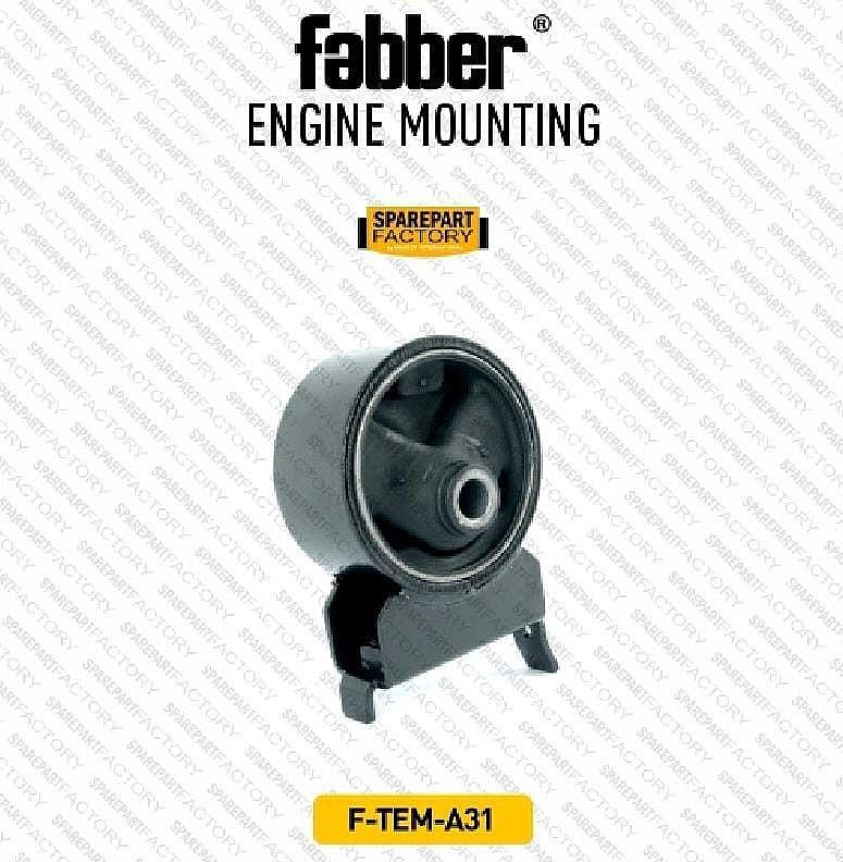 Engine Mounting  Mesin Pangkon Insulator Kiri Toyota Soluna Merk Fabber Part No 12372-02110