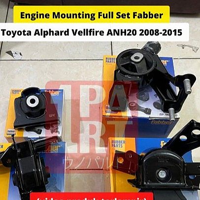 Engine Mounting 1 Set Fabber Toyota Alphard Vellfire ANH20 2008-2015 - foto 3
