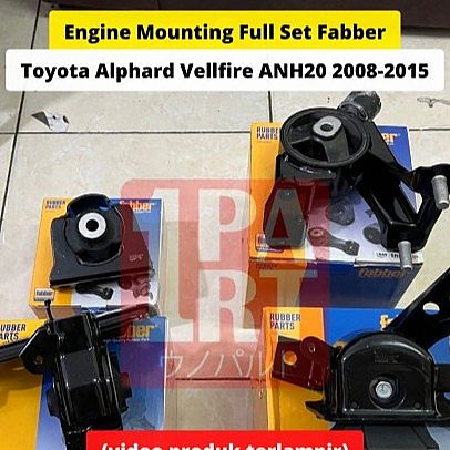 Engine Mounting 1 Set Fabber Toyota Alphard Vellfire ANH20 2008-2015 - foto 5