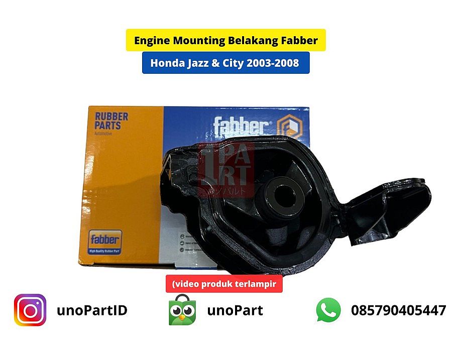 Engine Mounting Belakang AT Matic MT Manual Jazz New City 03-08 GD3 GD8 IDSI VTEC 50810-SEL-T01 - foto 2
