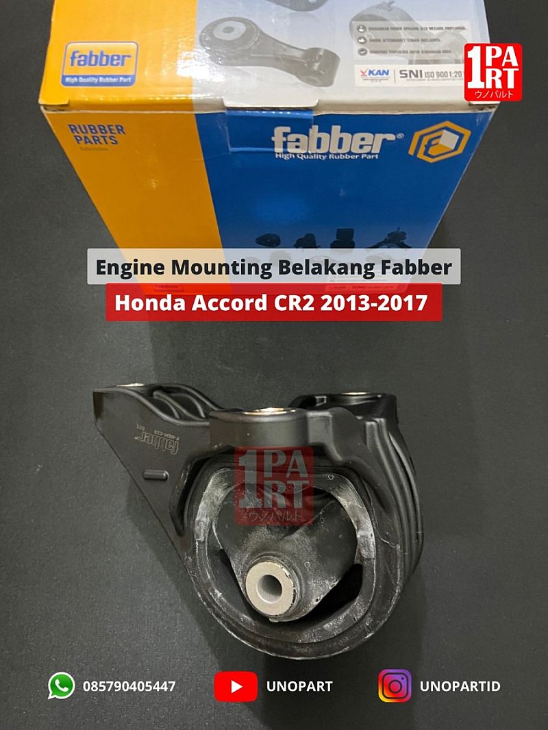 Engine Mounting Belakang Bawah Fabber Honda Accord CR2 2013-2017 - foto 2