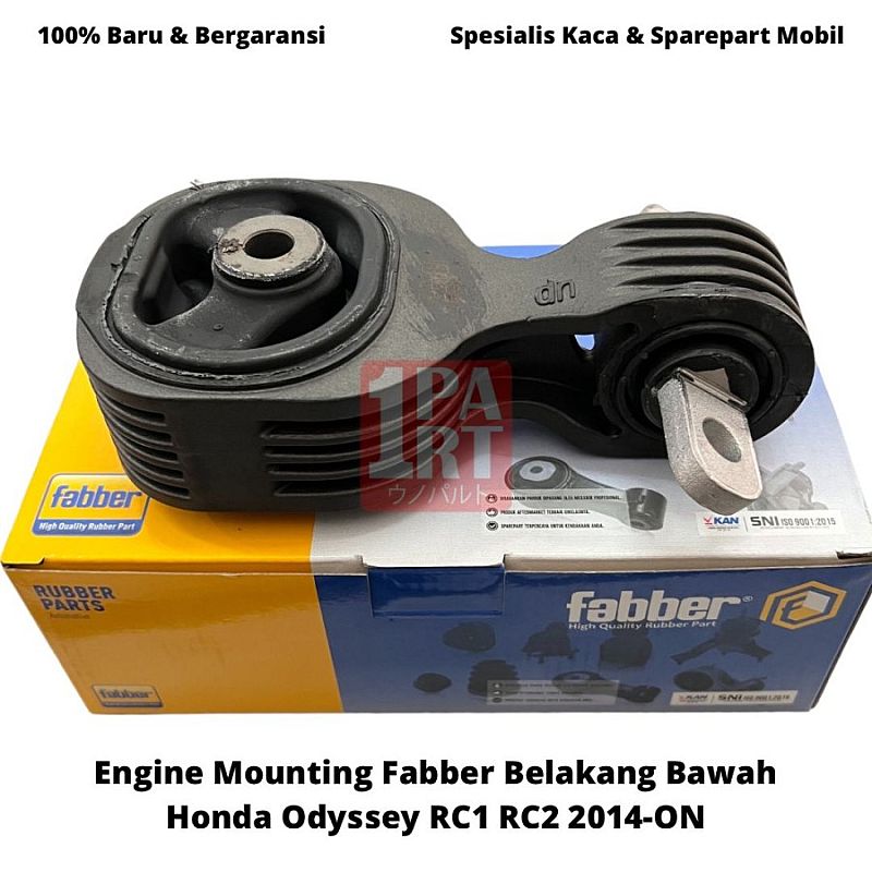 Engine Mounting Belakang Bawah Rod Odyssey RC1 RC2 2014- 50890-T6A-J01