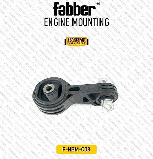 Engine Mounting Belakang Kanan Atas Fabber Honda Civic FD Batman 06-12 AT SNI KAN OEM 50880-SNG-981 - foto 4