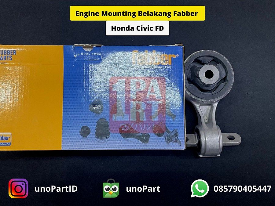 Engine Mounting Belakang Manual Fabber Honda Civic FD Batman 1.8 06-12 SNI KAN OEM 50890-SNL-Z01 - foto 2