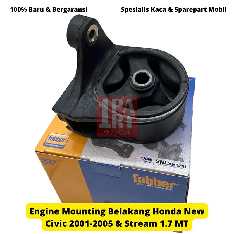 Engine Mounting Belakang MT Fabber Honda Civic 2001-2005 / Stream 1.7 SNI KAN OEM 50810-S5A-013 50810-S5A-992 - foto 2