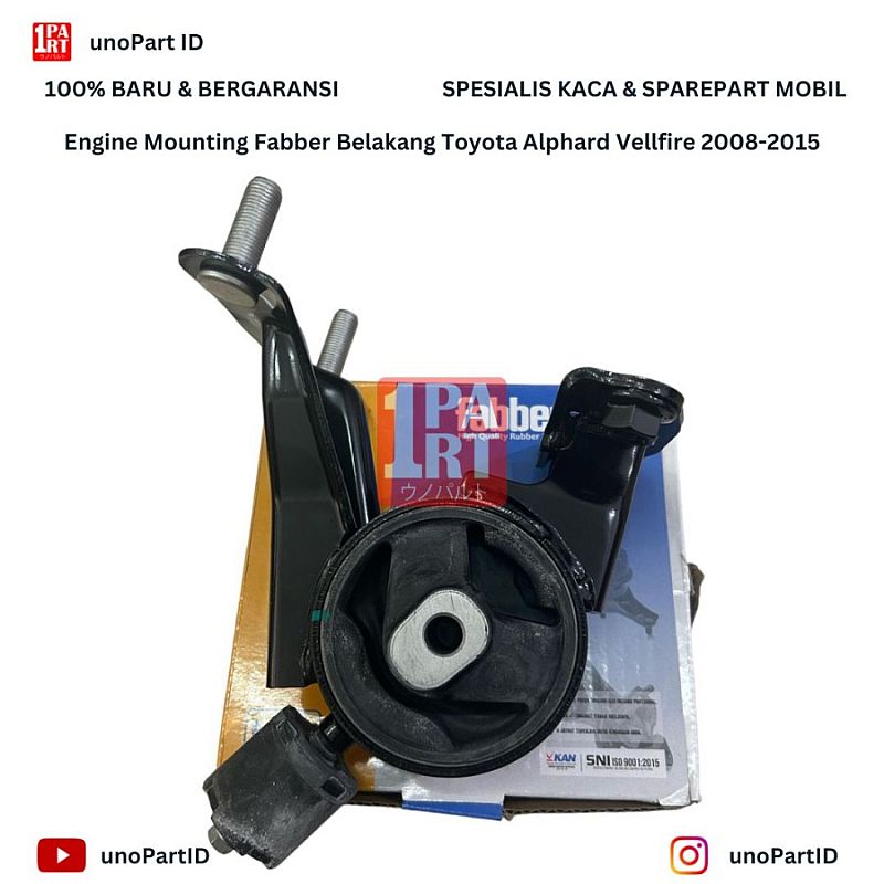 Engine Mounting Belakang Toyota Alphard Vellfire 2008-2015 gen 2 ANH20 12371-28240