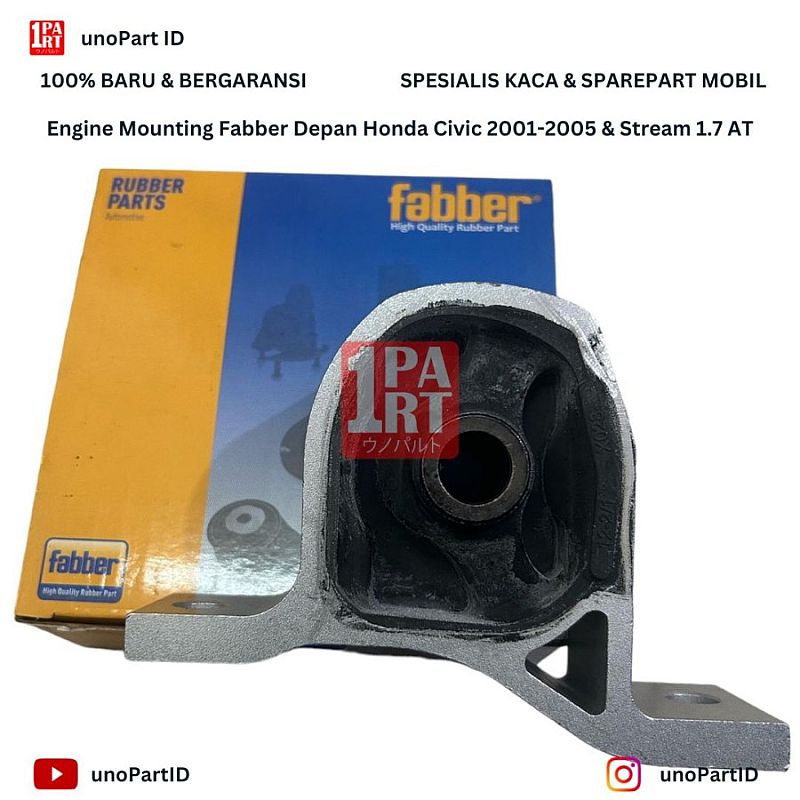 Engine Mounting Depan AT Fabber Honda Civic 2001-2005 / Stream 1.7 SNI KAN OEM 50840-S5A-990