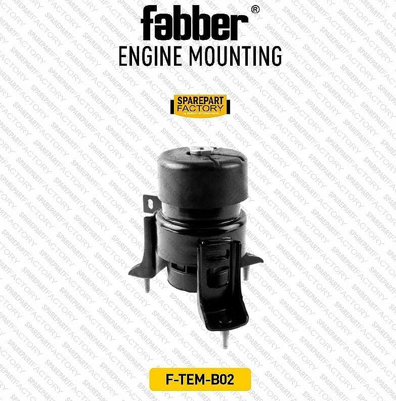 Engine Mounting Depan Fabber Toyota Camry XV40 2007-2012 12361-28221 - foto 4