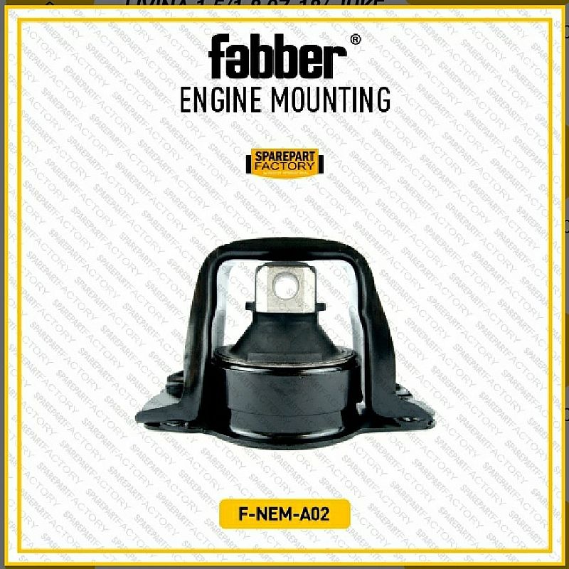 Engine Mounting Depan Kanan Fabber Nissan Livina 1.8 L10 L11 06-17 / Latio AT MT SNI KAN OEM 11210-EU800 11210EU800 - foto 2