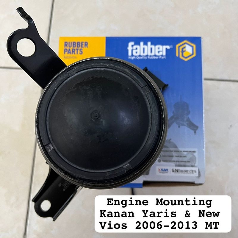 Engine Mounting Fabber Kanan Toyota Yaris / New Vios Manual MT SNI & KAN 12305-21330 - foto 2