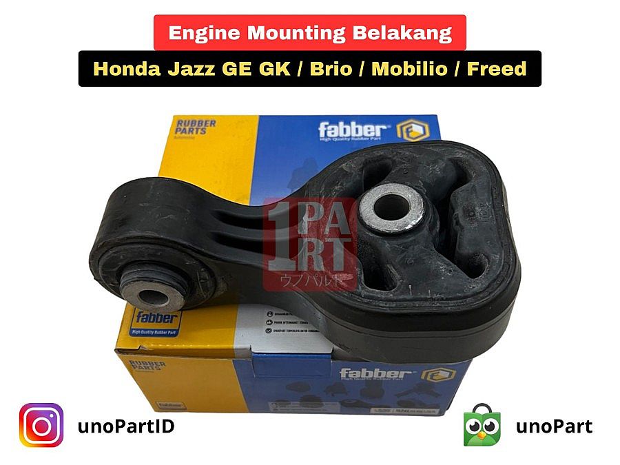 Engine Mounting Honda City Jazz GE GE8 GK GK5 GM6 GM2 GM / Brio / Mobilio / Freed / AT RR Belakang SNI KAN OEM 50890-TF0-981
