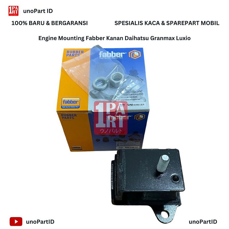 Engine Mounting Kanan Fabber Daihatsu Granmax Luxio OEM 12361-BZ170/12361-BZ120 SNI KAN - foto 2