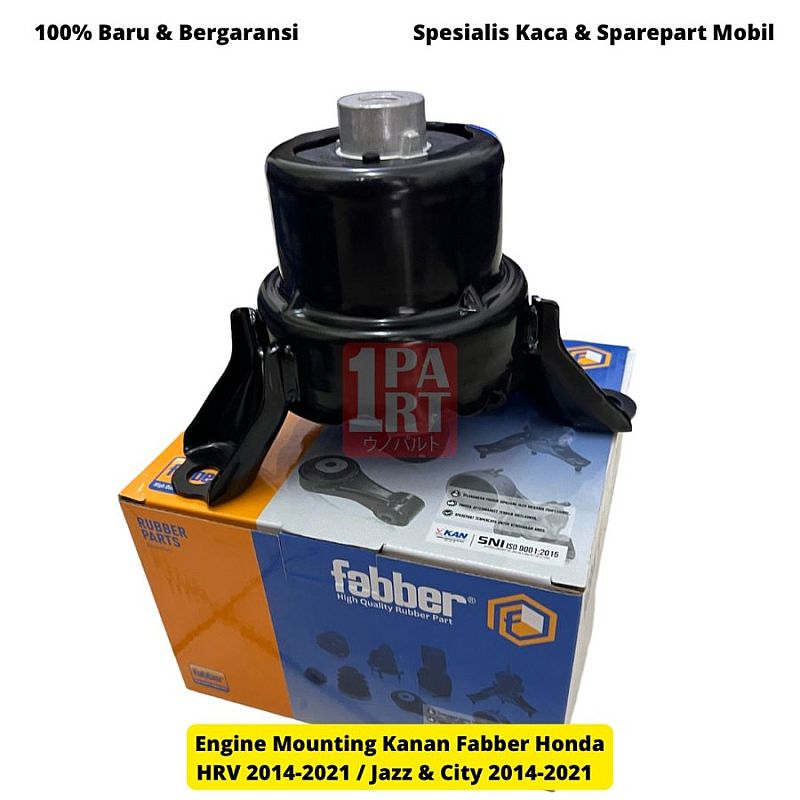 Engine Mounting Kanan Fabber Honda HRV / Jazz GK5 / City GM6 14-21 / City GN 21- OEM 50822-T9A-013 - foto 3