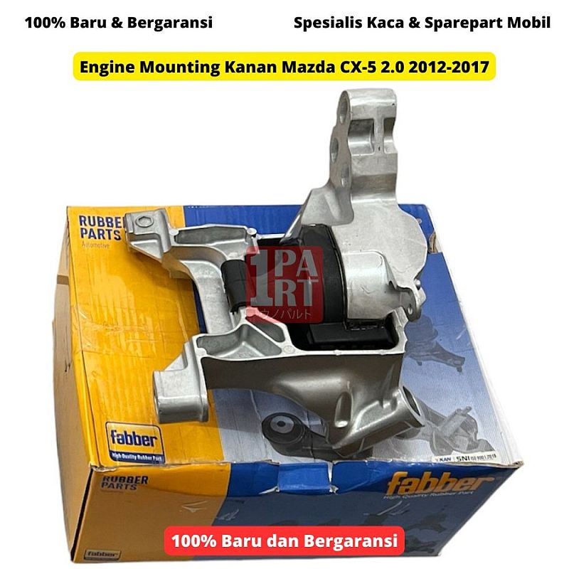 Engine Mounting Kanan Fabber Mazda CX5 Skyactiv 2.0 12-17 KE by unoPart SNI KAN OEM KD47-39-060C - foto 4