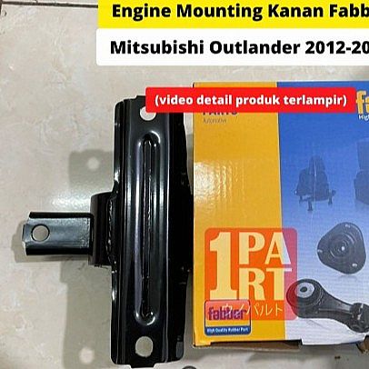 Engine Mounting Kanan Tanpa Bracket Fabber Mitsubishi Outlander SNI KAN OEM MN101441 - foto 3