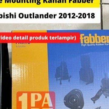 Engine Mounting Kanan Tanpa Bracket Fabber Mitsubishi Outlander SNI KAN OEM MN101441 - foto 2