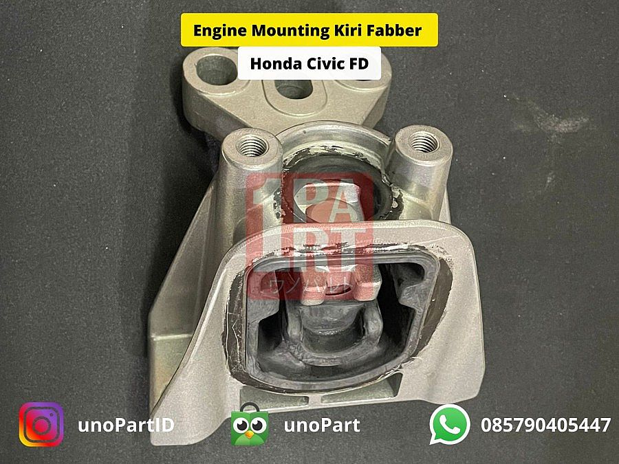 Engine Mounting Kiri Fabber Honda Civic FD Batman 2006-2012 SNI KAN OEM 50850-SNG-981 / 50850-SNA-A82 - foto 5