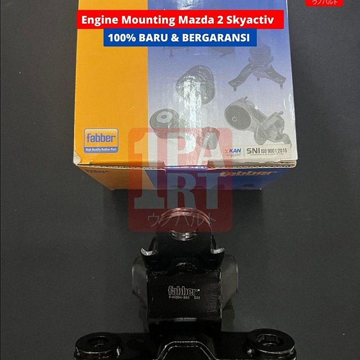 Engine Mounting Kiri Fabber Mazda 2 Skyactiv 2014-ON SNI KAN OEM DA6V-38-070B - foto 2