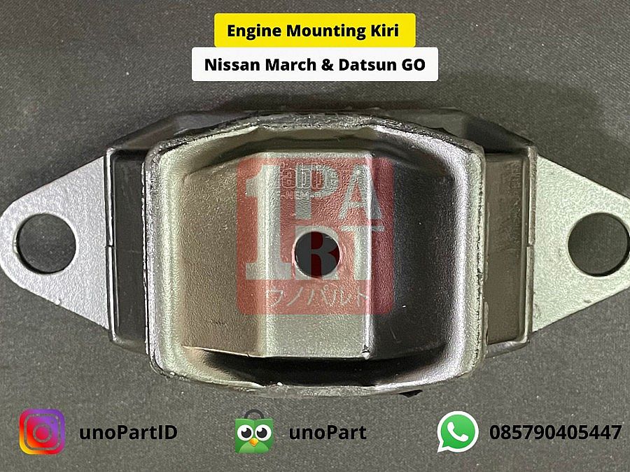 Engine Mounting Kiri Fabber Nissan March Datsun GO Part No 11220-4LC0A - foto 5