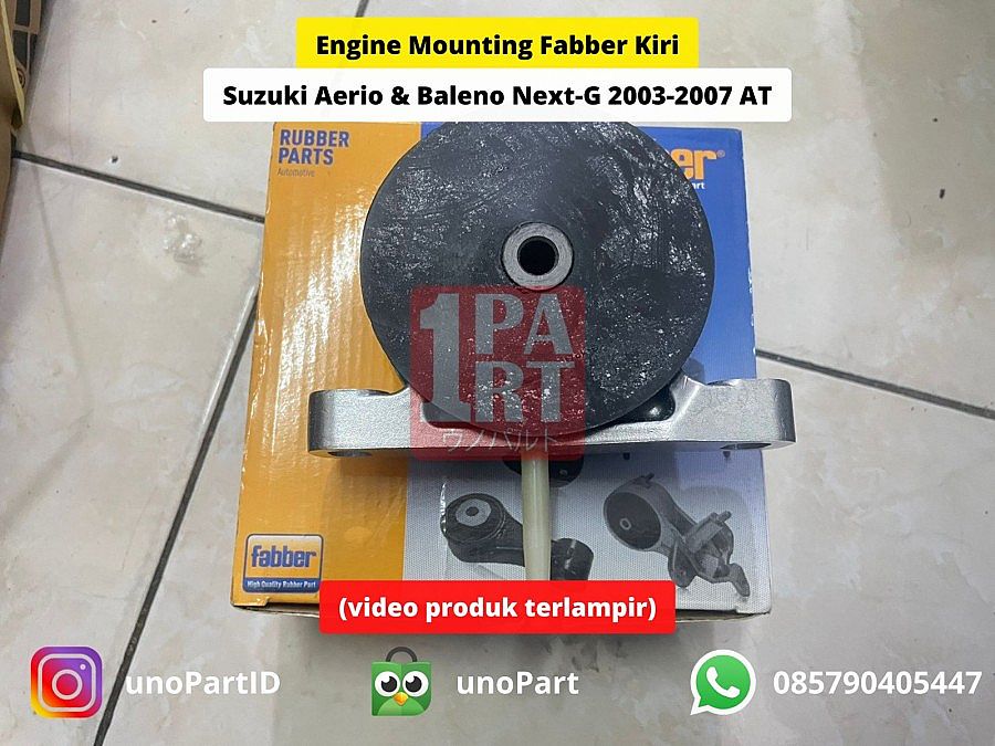 Engine Mounting Kiri Fabber Suzuki Aerio / Baleno Next G AT by unoPart - foto 4