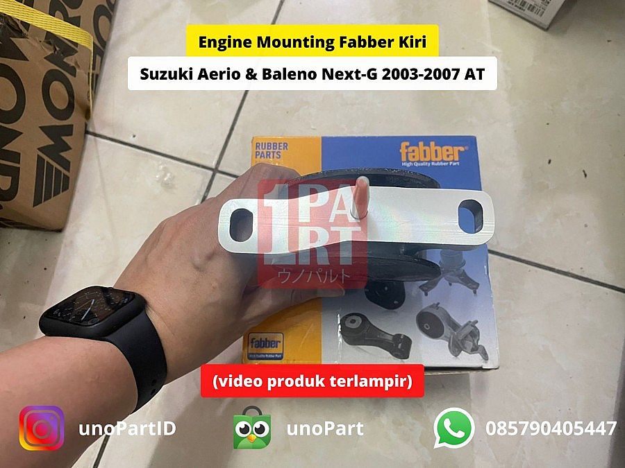 Engine Mounting Kiri Fabber Suzuki Aerio / Baleno Next G AT by unoPart - foto 3