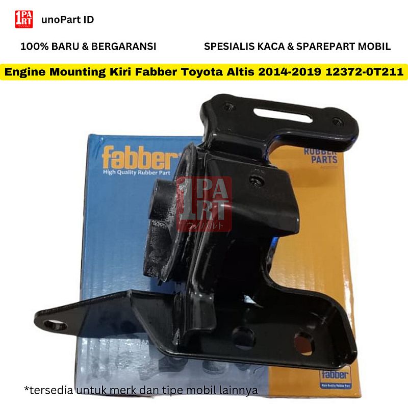 Engine Mounting Kiri Fabber Toyota Altis 2014-2019 12372-0T211 - foto 5