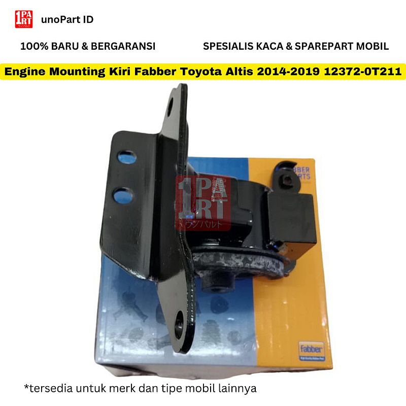 Engine Mounting Kiri Fabber Toyota Altis 2014-2019 12372-0T211 - foto 4