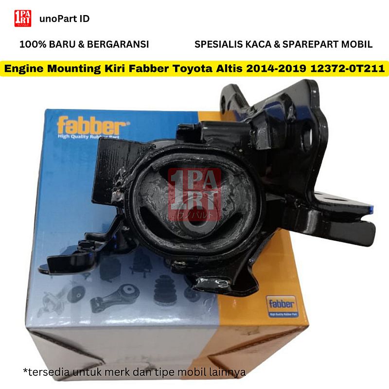 Engine Mounting Kiri Fabber Toyota Altis 2014-2019 12372-0T211