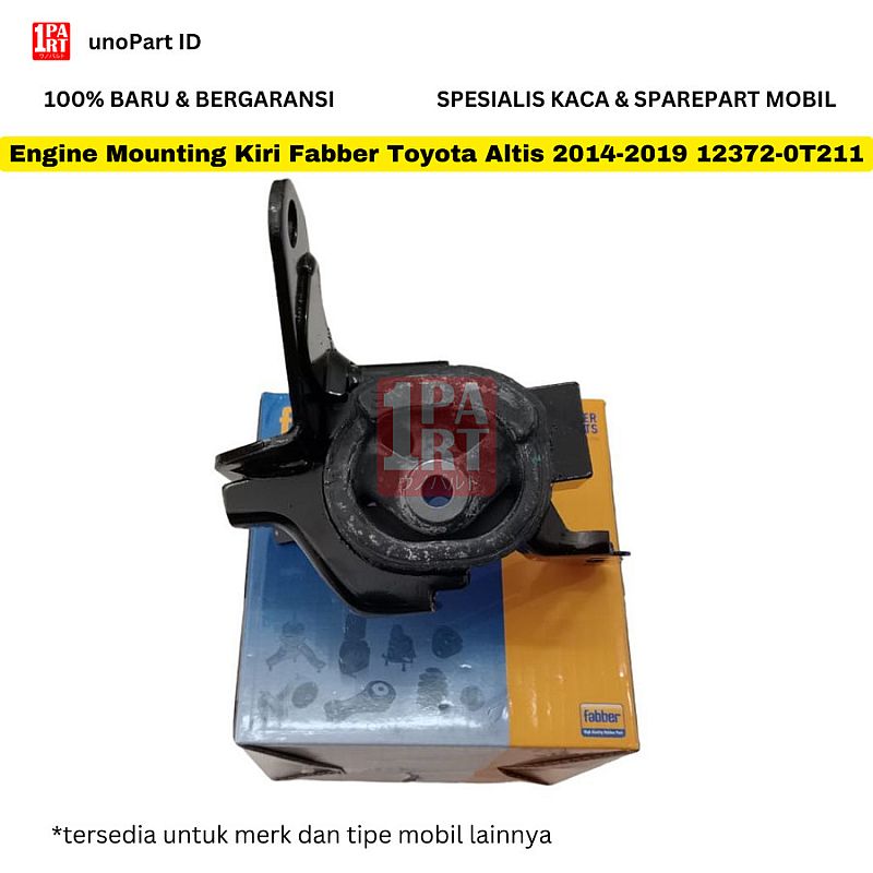 Engine Mounting Kiri Fabber Toyota Altis 2014-2019 12372-0T211 - foto 2
