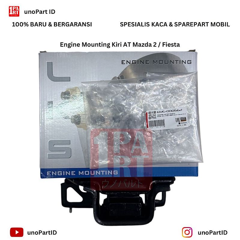 Engine Mounting Kiri LKS Mazda 2 NonSky 09-14 / Ford Fiesta OEM No D651-39-070B