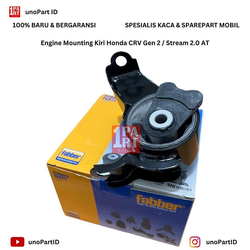 Engine Mounting Kiri New CRV Gen 2 03-06 / Stream 2.0 AT 50805-S9A-983 - foto 4