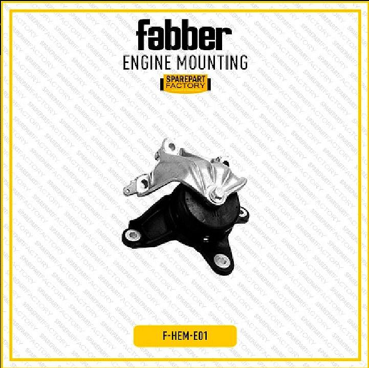 Engine Mounting Mesin Pangkon Insulator Belakang Fabber Honda Accord CP2 2.4 2008-2013 SNI KAN OEM 50870-TA0-A03 50870TA0A03