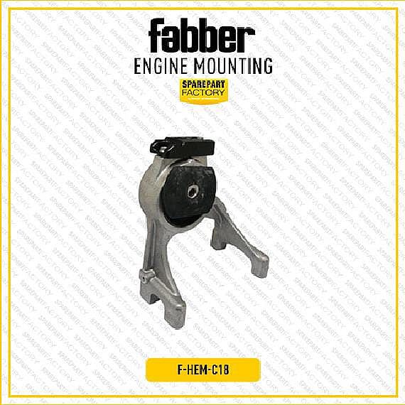 Engine Mounting Mesin Pangkon Insulator Fabber Belakang Honda Odyssey 2.4 2003-2013 AT Matic RB1 RB2 RB3 RB4 RB SNI KAN OEM 50810-SFE-030