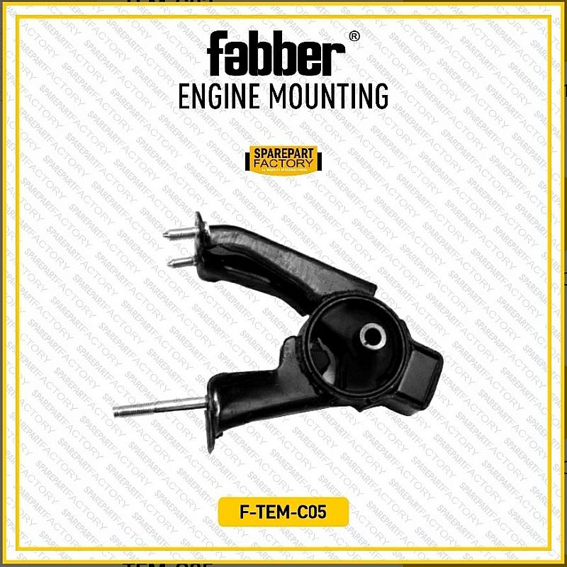 Engine Mounting Pangkon Dudukan Mesin Insulator Belakang Fabber Toyota Corolla Altis 2001-2006 AT Matic Belakang SNI KAN OEM 12371-0D050 - foto 2