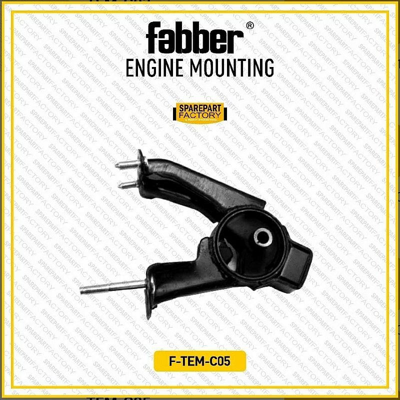 Engine Mounting Pangkon Dudukan Mesin Insulator Belakang Fabber Toyota Corolla Altis 2001-2006 AT Matic Belakang SNI KAN OEM 12371-0D050 - foto 4