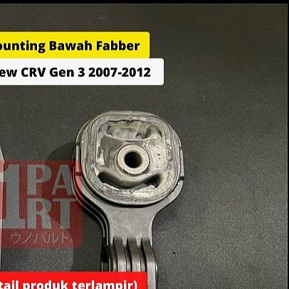 Engine Mounting Pangkon Mesin Fabber Belakang Bawah Honda All New CRV CR-V Gen3 RE 2007-2012 2.0 2.4 AT SNI KAN OEM 50890-SWA-A81 50890SWAA81 - foto 4
