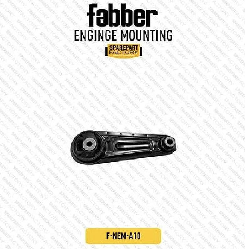 Engine Mounting Pangkon Mesin Insulator Belakang Bawah Fabber Nissan X-Trail Xtrail X Trail T31 2007-2013 / Serena C26 13-17 SNI KAN OEM 11360-JD00A 11360JD00A - foto 2