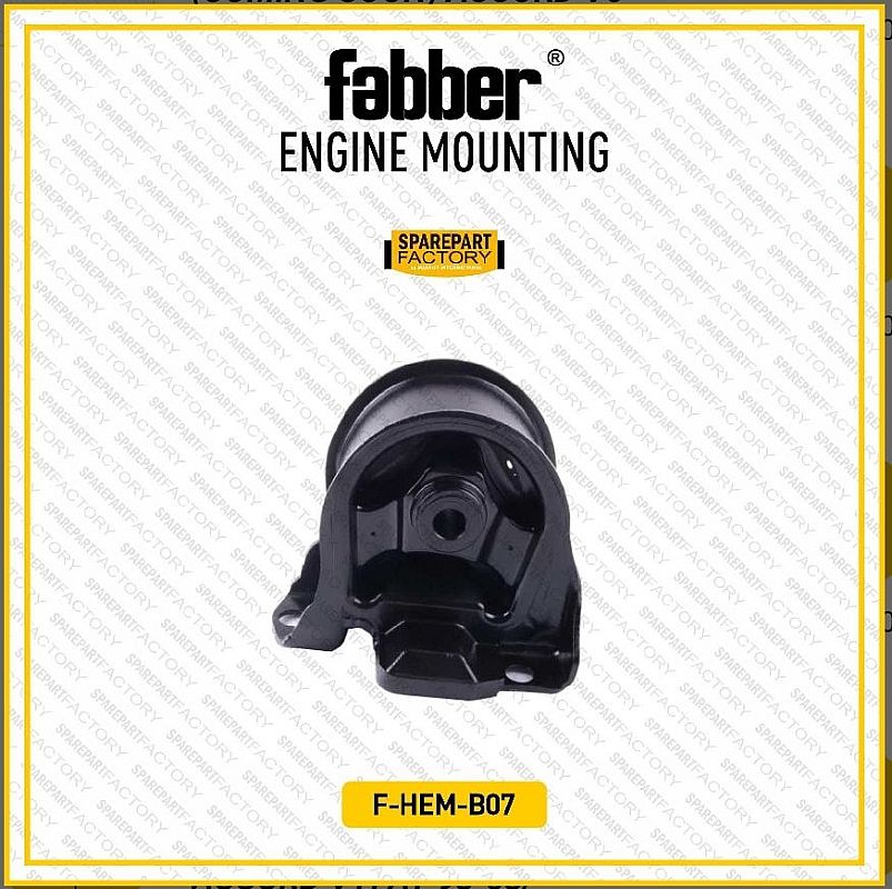 Engine Mounting Pangkon Mesin Insulator Belakang Fabber Honda Accord VTiL AT Matic 1998-2003 / Odyssey 2.4 RA6 1999-2003 SNI KAN OEM 50810-S84-A00