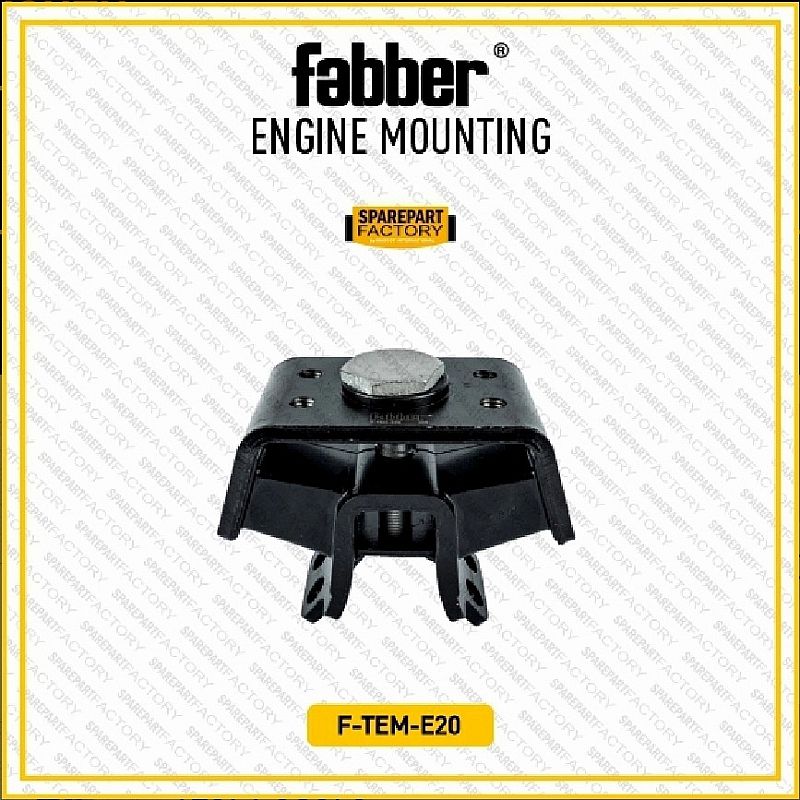 Engine Mounting Pangkon Mesin Insulator Belakang Trans Transmisi Fabber Toyota Innova/ Hilux Hi-Lux Hi Lux Diesel 12371-0L030 23710L030 - foto 2