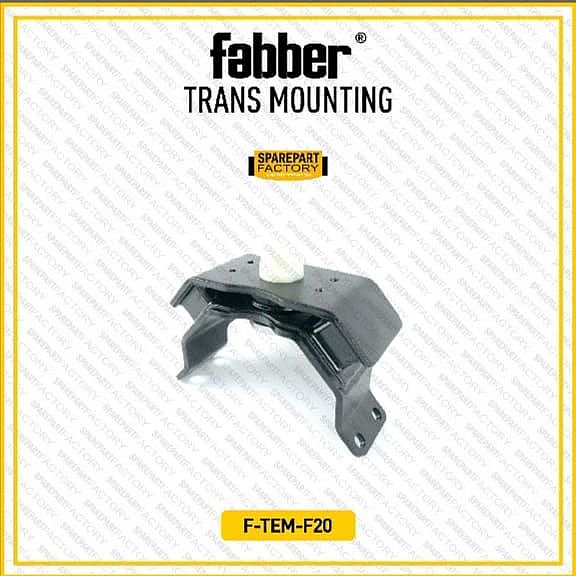 Engine Mounting Pangkon Mesin Insulator Belakang Trans Transmisi Toyota Fabber Fortuner/ Hilux Hi-Lux Hi Lux Diesel 112371-0L080 - foto 2