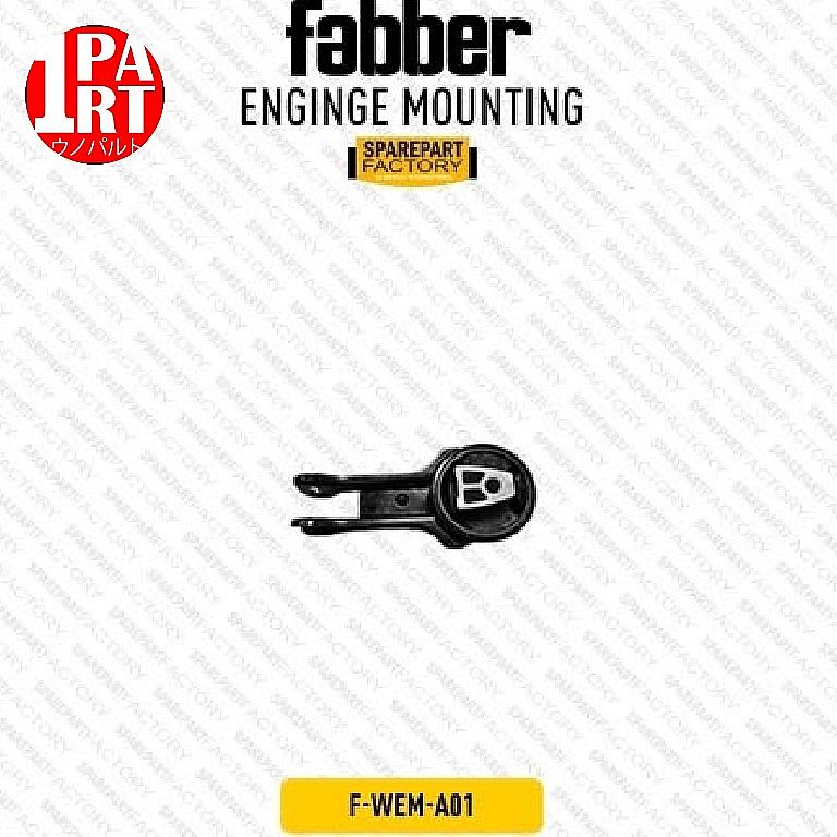 Engine Mounting Pangkon Mesin Insulator Belakang Wuling Almaz SNI KAN OEM 23632162 Fabber