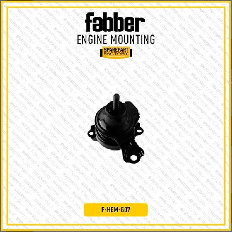 Engine Mounting Pangkon Mesin Insulator Depan Kiri Fabber Honda Accord VTiL AT Matic 1998-2003 / Odyssey 2.4 RA6 1999-2003 SNI KAN OEM 50821-S84-A01