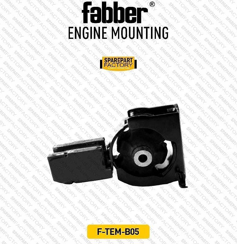 Engine Mounting Pangkon Pegangan Dudukan Mesin Insulator Depan Fabber Toyota Altis 2001-2006 AT Matic SNI KAN OEM 12361-0D040 12361-0D030